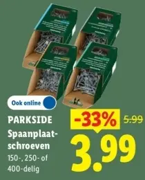 Aanbieding: Spaanplaatschroeven
