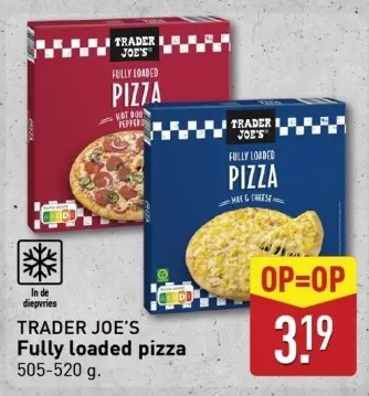 Aanbieding: TRADER JOE'S Fully loaded pizza
