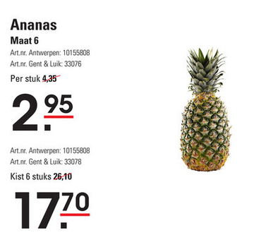 Aanbieding: Ananas 