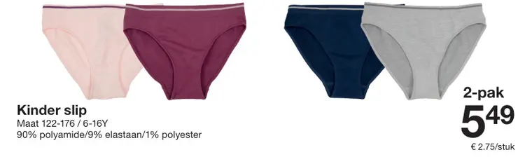 Aanbieding: Kinder slip