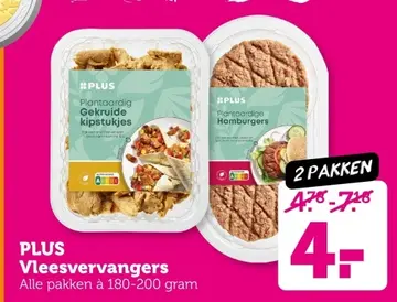 Aanbieding: Vleesvervangers