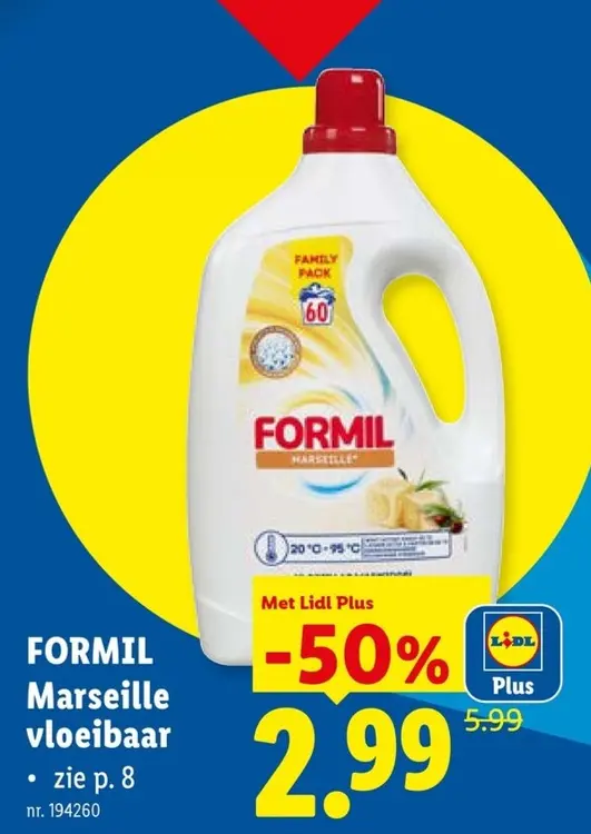 Promotie: FORMIL Marseille vloeibaar
