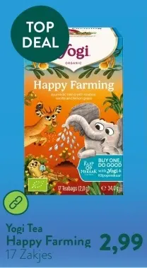 Aanbieding: Yogi Tea Happy Farming