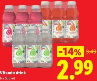 Aanbieding: Vitamin drink