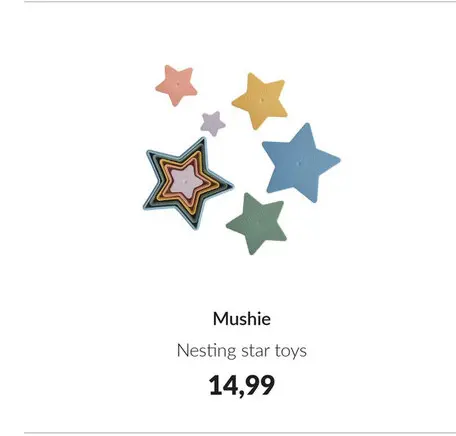 Aanbieding: Nesting star toys