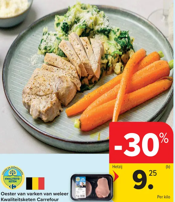 Promotie: Oester van varken van weleer