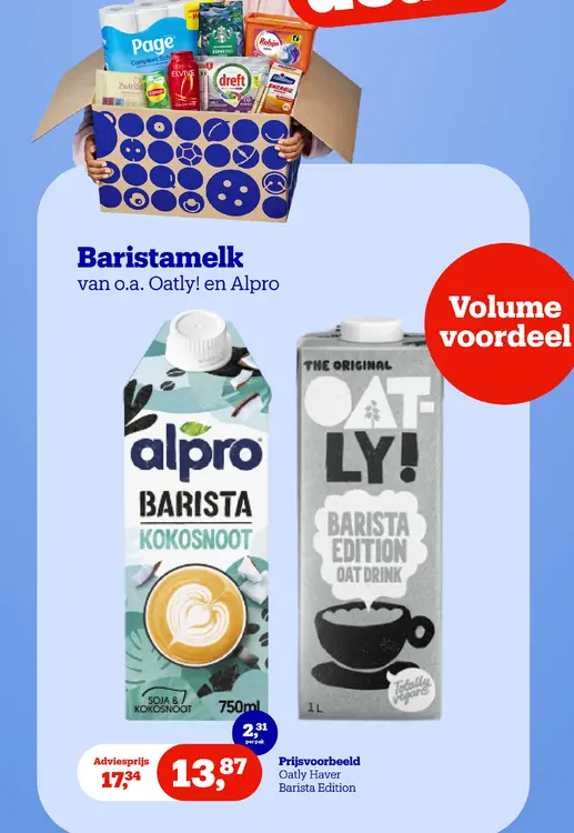 Aanbieding: Baristamelk