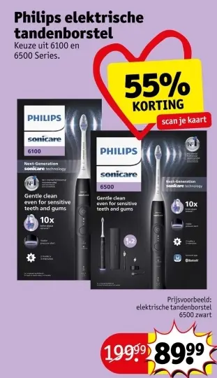 Aanbieding: Philips elektrische tandenborstel