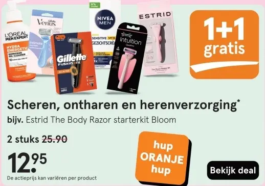 Aanbieding: Scheren, ontharen en herenverzorging