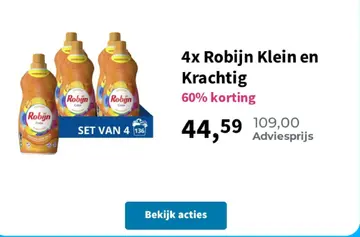 Aanbieding: Robijn Klein en Krachtig