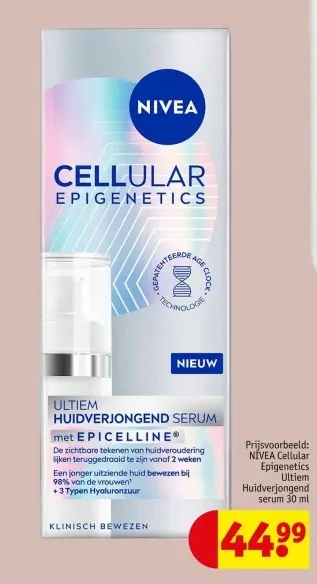Aanbieding: Cellular Epigenetics Ultiem Huidverjongend serum