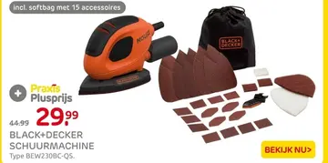 Aanbieding: Black+decker schuurmachine
