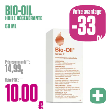 Offre: BIO-OIL HUILE RÉGÉNÉRANTE