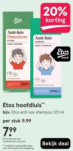 Aanbieding: Hoofdluis