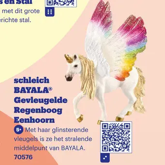 Aanbieding: Gevleugelde Regenboog Eenhoorn