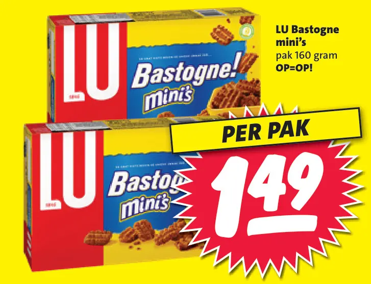 Aanbieding: Bastogne mini's