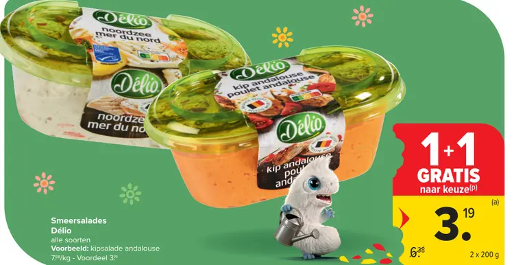 Promotie: Smeersalades