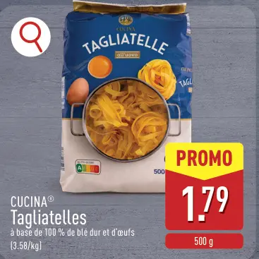 Offre: Tagliatelles