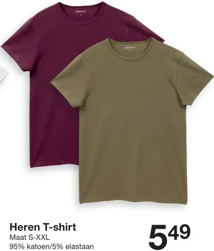 Aanbieding: Heren T-shirt