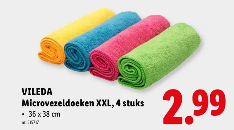 Promotie: Microvezeldoeken XXL