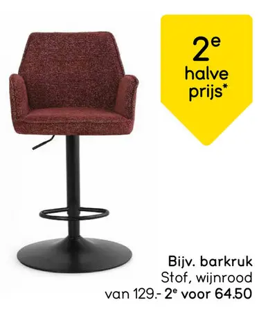 Aanbieding: barkruk
