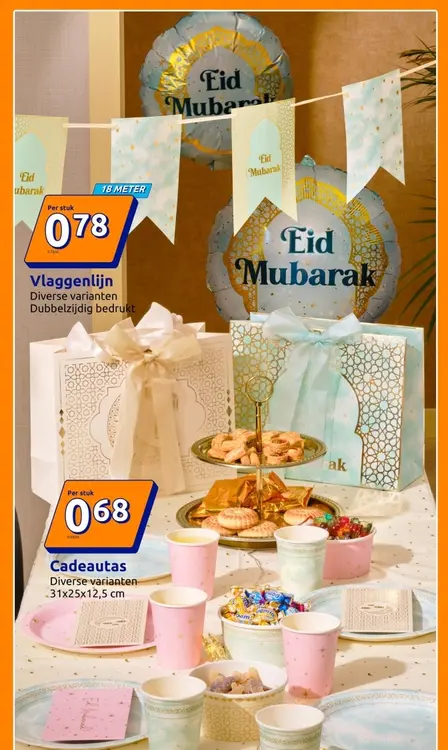 Aanbieding: Vlaggenlijn / Cadeautas