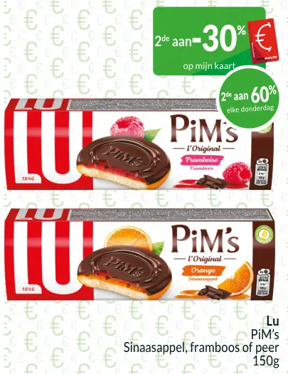 Aanbieding: PiM's Sinaasappel, framboos of peer