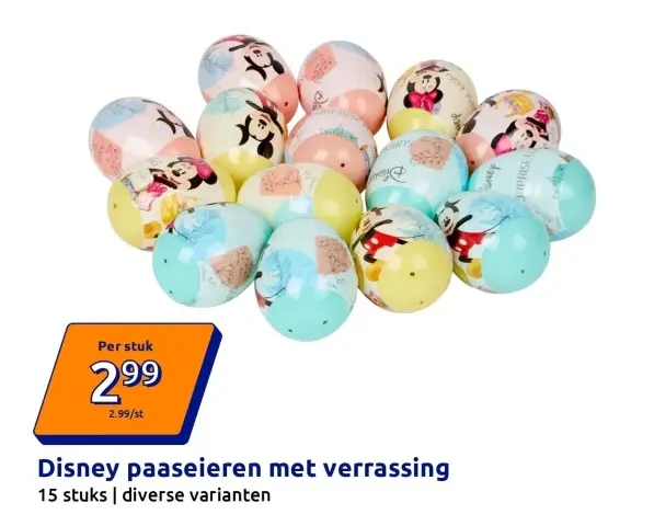 Aanbieding: Disney paaseieren met verrassing