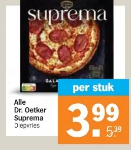 Aanbieding: Alle Dr. Oetker Suprema