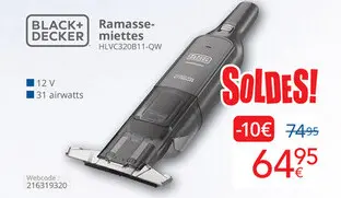 Offre: Ramasse-miettes HLVC320B11-QW
