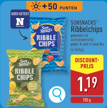 Promotie: Ribbelchips