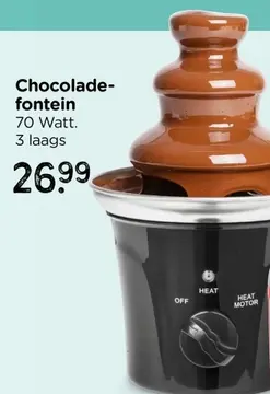 Aanbieding: Chocoladefontein - Tristar - grijs
