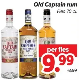 Aanbieding: Old Captain rum