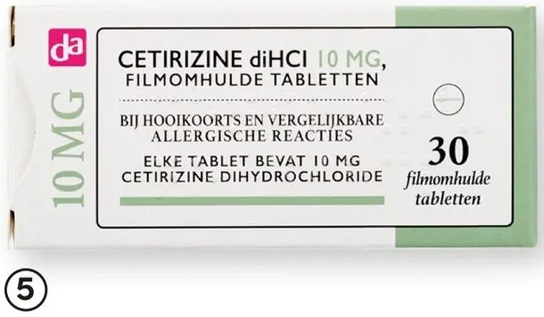 Aanbieding: Cetirizine 10 mg