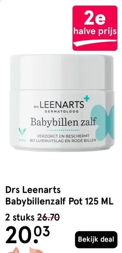 Aanbieding: Babybillenzalf