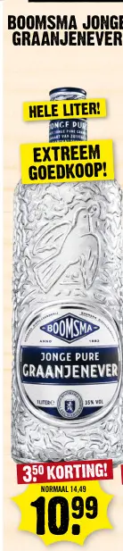 Aanbieding: Boomsma graanjenever