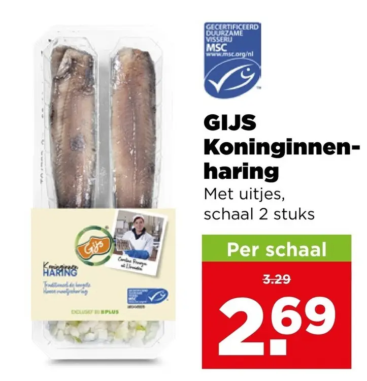 Aanbieding: Koninginnenharing