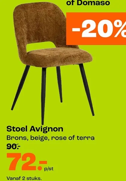 Promotie: Stoel Avignon