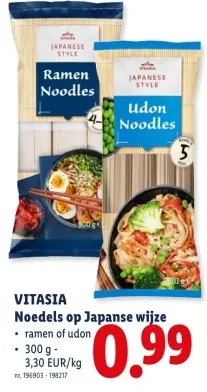 Promotie: Noedels op Japanse wijze