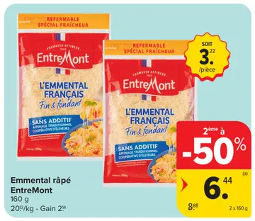 Offre: Emmental râpé