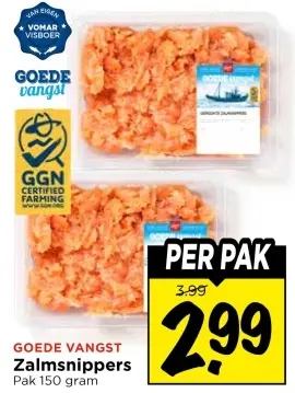 Aanbieding: Zalmsnippers