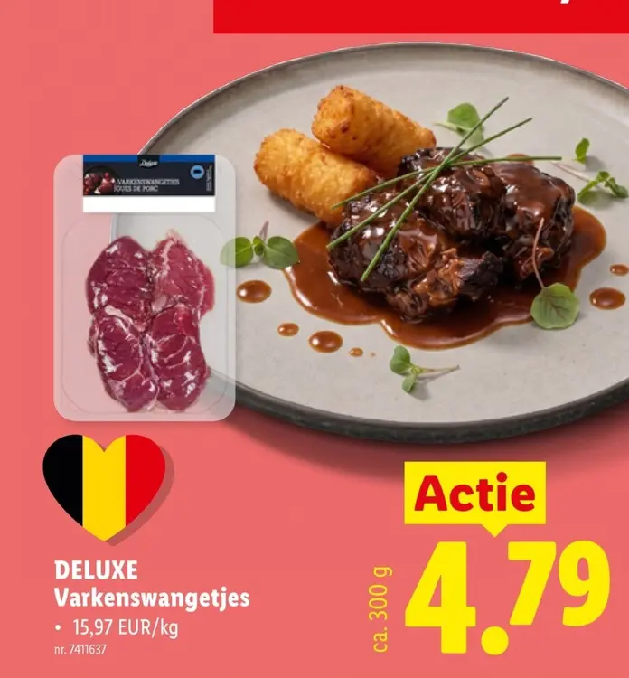 Promotie: Deluxe Varkenswangetjes