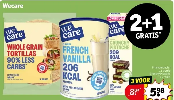 Aanbieding: Whole Grain Tortillas, French Vanilla Meal Re