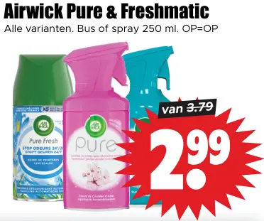 Aanbieding: Pure & Freshmatic