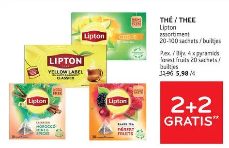 Offre: Lipton Thee