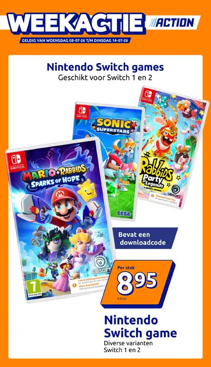 Promotie: Nintendo Switch games