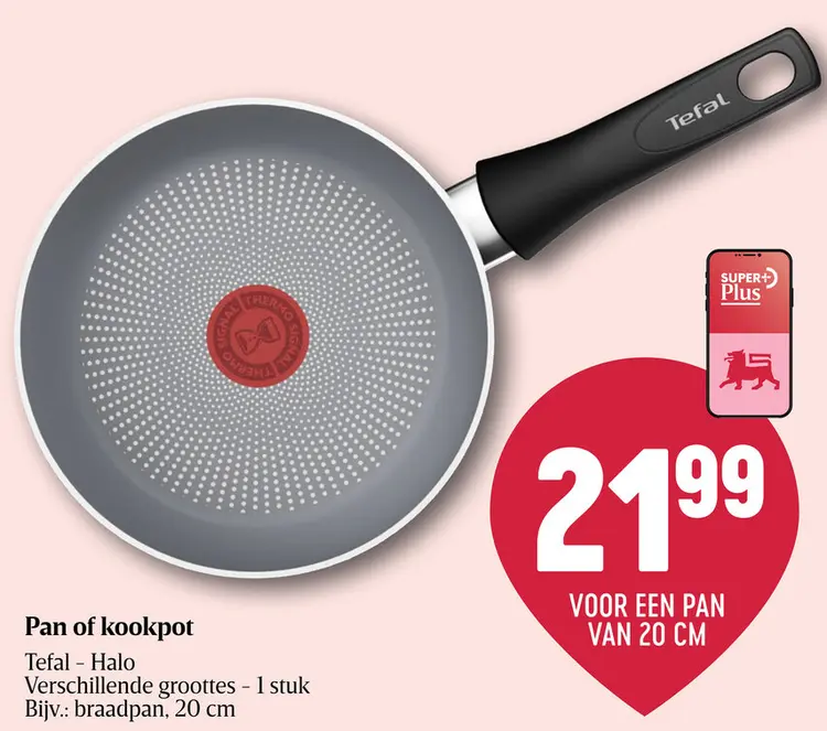 Promotie: Luchtledig verpakte bereide schotel