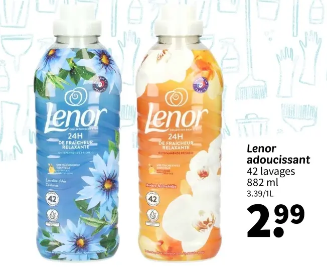 Offre: Lenor adoucissant