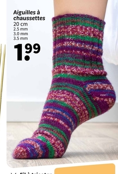 Offre: Aiguilles à chaussettes