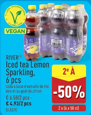 Offre: Iced tea Lemon Sparkling